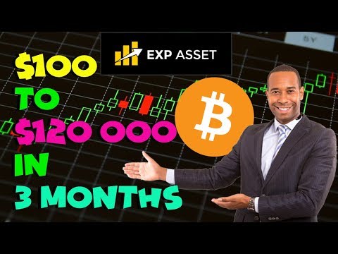 My $100 T0 $120 000 in 3 Months Strategy | Exp Asset + Cryptocurrency trading