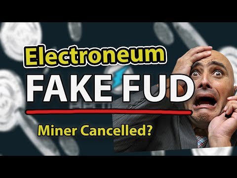 Electroneum Miner Cancelled? FAKE FUD! Urgent Node Problem!