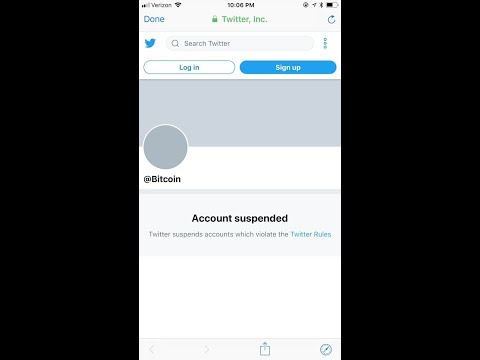 Bitcoin Twitter Has Been Suspended