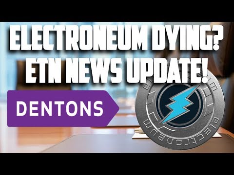 ELECTRONEUM NEWS UPDATE! BUYING OPPORTUNITY? DENTONS PATENT
