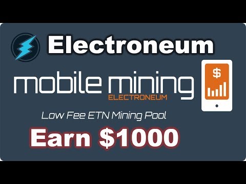 Electronieum mobile App For Mining | ETN Mobile Mining App | Earn $1000 Per Month