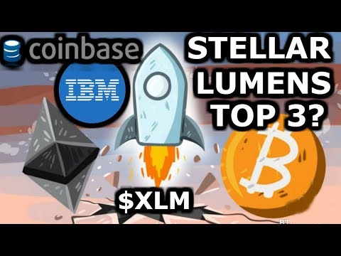 Stellar Lumens | Top 3 Coin Soon | Coinbase ?$XLM | Stellar vs. XRP (Ripple)=Stellar ?