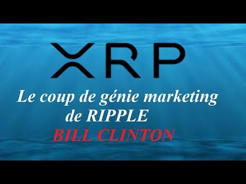 XRP SWELL : BILL CLINTON LE GENIE MARKETING DE RIPPLE ! SBI VC SUR TWEETER