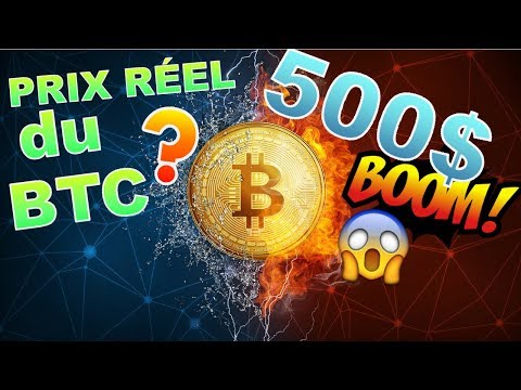 BITCOIN 500$ SON PRIX RÉEL ??? BTC analyse technique crypto monnaie