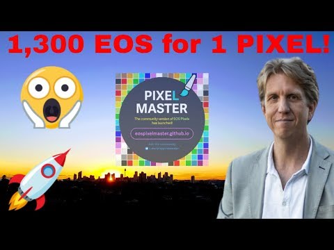1,300 EOS For ONE PIXEL?! – Earn EOS With The latest Game – Pixelmaster.io Part 3