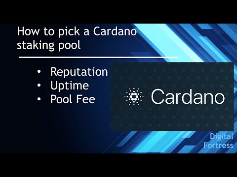 How to pick a Cardano stake pool  (September 29, 2018)
