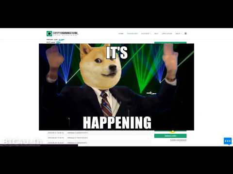 อัพเดท Cryptominingfarm เพิ่มการขุด Dogecoin จ่ายค่า Ref เป็น Dogecoin ???