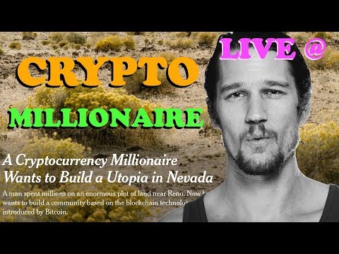 Cryptocurrency millionare wants to build utopia crypto cafe tv show