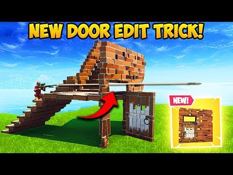*NEW EDIT TRICK* Shoot Through Doors with Stairs! – Fortnite Funny Fails! #392