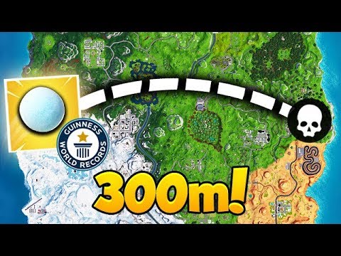 LONGEST EVER SNOWBALL THROW! – Fortnite Funny Fails and WTF Moments! #438