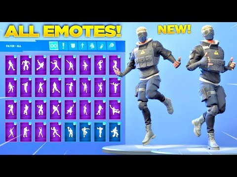 *NEW* VERGE SKIN SHOWCASE WITH ALL FORTNITE DANCES & NEW EMOTES ...