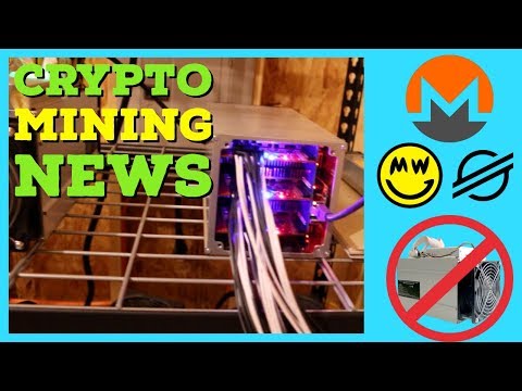 Crypto Mining News | Monero Forks Off ASIC Miners (Again) | Coinbase XLM | Antminer B7 $10+ a day?