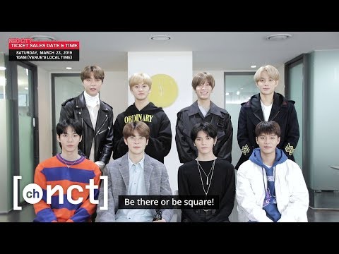 TOUR ANNOUNCEMENT : NCT 127 1st World Tour 'NEO CITY’ (Be there or be square!)