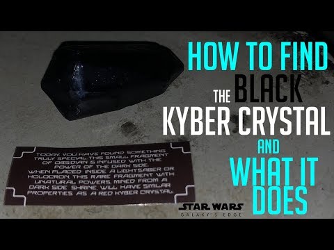 black crystal disney star wars