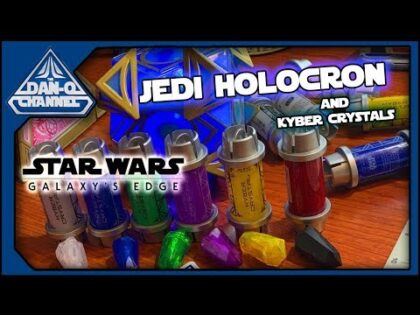 star wars galaxy's edge yellow kyber crystal