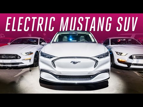 Ford is chasing Tesla with an electric Mustang SUV