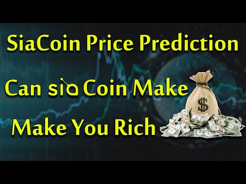 SiaCoin Price Prediction | Can SiaCoin Make You Rich?? ??