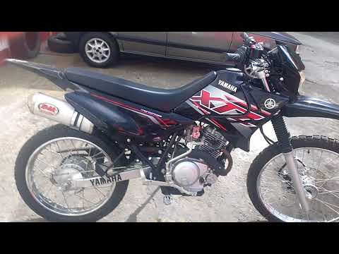 Yamaha xtz 125 con escape dm