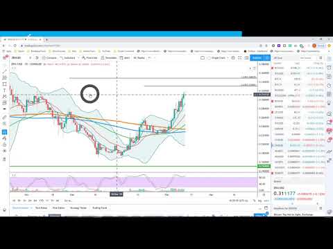 Bitcoin ETH LTC XRP LINK XTZ ADA DGB BAT Update pour le 12 février 2020