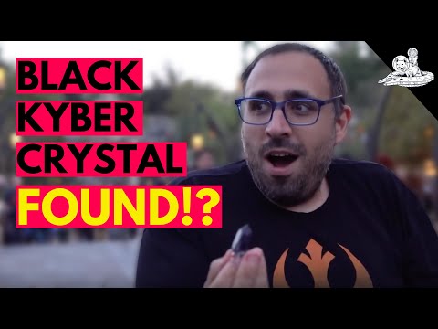 rare black kyber crystal