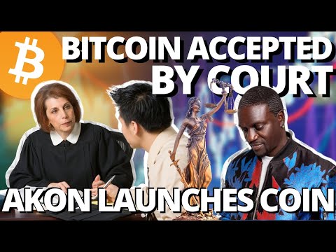 Bitcoin Recognized by Court | Akon To Launch Akoin | Kyber Network KNC Coin