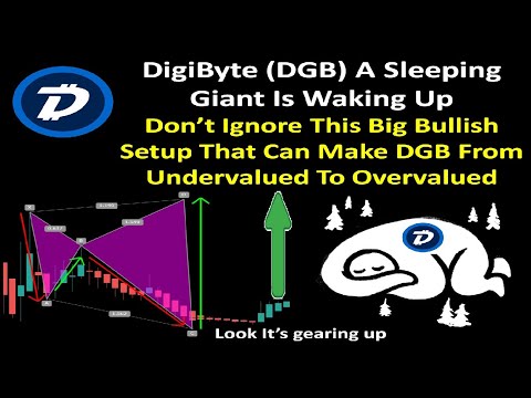 DigiByte Sleeping Giant Is Waking Up |This Bullish Setup Can Make DGB From Undervalued To Overvalued