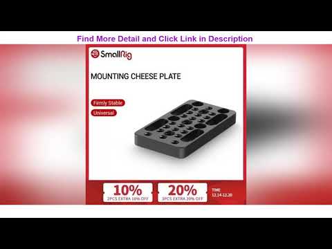 Wholesale SmallRig Switching Plate Camera Mounting Cheese Plate for Railblocks Dovetails and Short