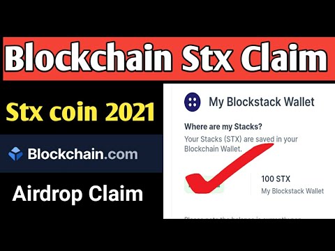 How to withdraw 100 Stx token received Blockchain wallet ...