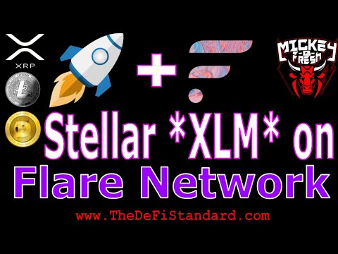 *Breaking News* "Stellar XLM added to Flare Network"   Flare Network F-Assets= XRP, LTC, DOGE, XLM.