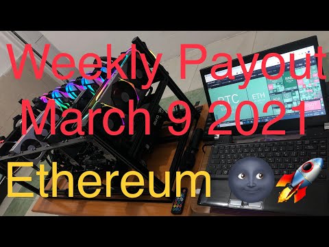 Crypto mining profit | weekly payout March 09 2021 ...