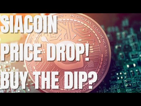 Siacoin Price Drop! – SC Price Prediction 2022 – Siacoin MASSIVE Price Potential! – SC Siacoin