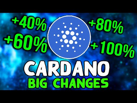 BIG CARDANO CHANGES ! HUGE INCREASE COMING ! CARDANO Price Prediction ! Cardano Analysis