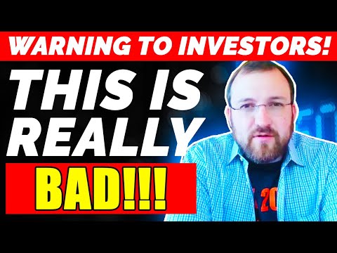BIG WARNING TO ADA INVESTORS – Charles Hoskinson: "THIS WILL RUIN OUR INDUSTRY"