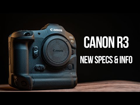 Canon EOS R3 NEW SPECS & INFO | 30fps Photo, RAW Video, 8 Stops I.S