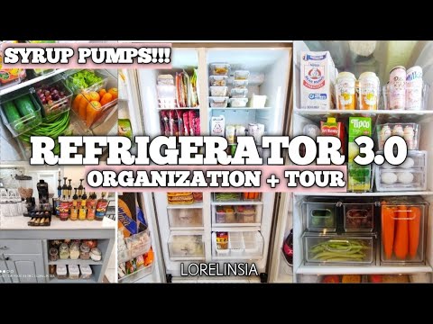 Refrigerator Organization + Tour | Food Steamer | New Headphones + Pumps for Syrups | Lorelin Sia