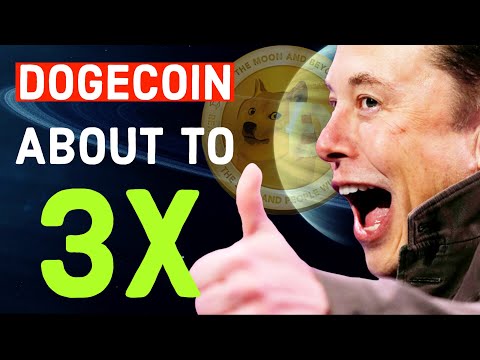 DOGECOIN ABOUT TO 3X!! HUGE BREAKING NEWS & PRICE PREDICTIONS! (DOGECOIN CHUẨN BỊ TĂNG 3X!!!! )