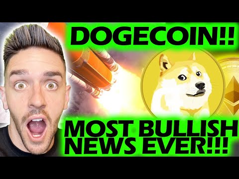 MOST BULLISH NEWS FOR DOGECOIN!!!!!!!!!!!! #DOGECOIN  #DOGE #CRYPTO