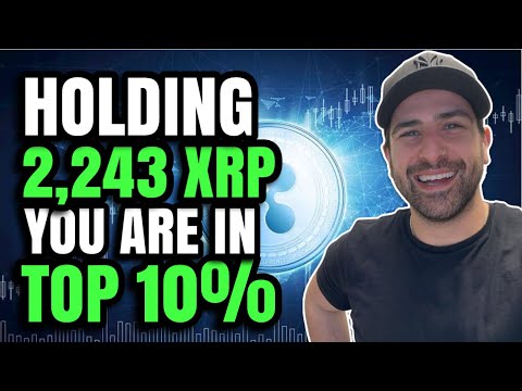XRP (Ripple) If You Hold 2,243 XRP You Are In The Top 10%