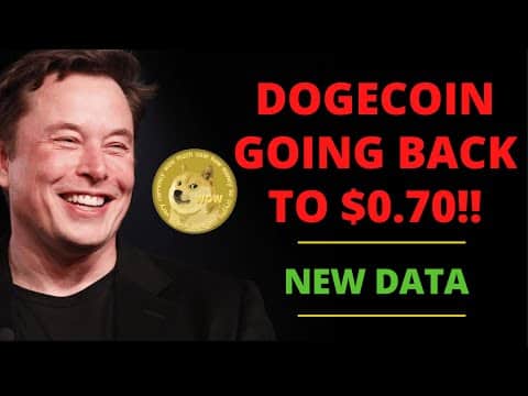 DOGECOIN IS GOING TO BACK TO ($0.70!!) ALL TIME HIGHS! NEW DATA! | DOGECOIN NEWS